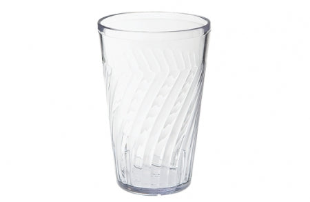 72 Plastic Taihiti tumblers: Clear - 473ml