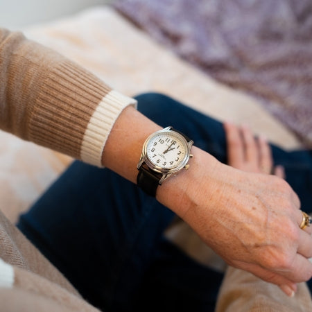 Talking Atomic Watch - Gents Leather Strap