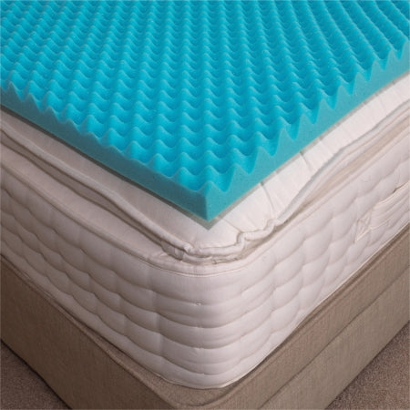 Gel Memory Foam Mattress Topper  - Standard Single
